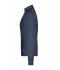 Ladies Ladies' Hybrid Sweat Jacket Navy 8413
