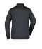 Dames Ladies' Hybrid Sweat Jacket Zwart 8413