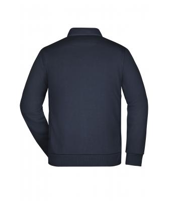 Men Men's Hybrid Sweat Jacket Navy 8414