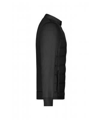 Heren Men's Hybrid Sweat jacket Zwart 8414