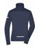 Dames Ladies' Sports Softshell Jacket Navy/felgeel 8407