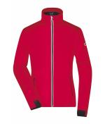 Dames Ladies' Sports Softshell Jacket Lichtrood/zwart 8407