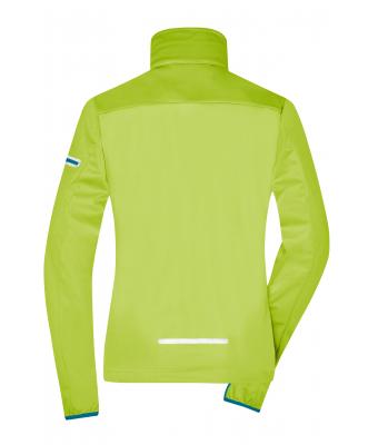 Dames Ladies' Sports Softshell Jacket Felgeel/felblauw 8407