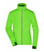 Damen Ladies' Sports Softshell Jacket Bright-green/black 8407