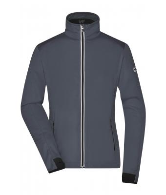 Dames Ladies' Sports Softshell Jacket Titan/zwart 8407