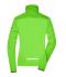 Dames Ladies' Sports Softshell Jacket Felgroen/zwart 8407