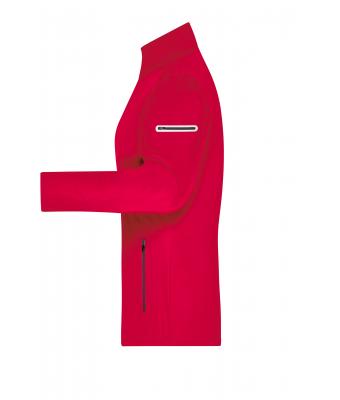 Dames Ladies' Sports Softshell Jacket Lichtrood/zwart 8407