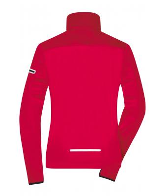 Dames Ladies' Sports Softshell Jacket Lichtrood/zwart 8407