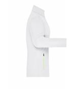 Damen Ladies' Sports Softshell Jacket White/bright-green 8407
