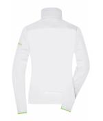 Damen Ladies' Sports Softshell Jacket White/bright-green 8407