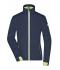 Dames Ladies' Sports Softshell Jacket Navy/felgeel 8407