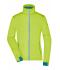 Ladies Ladies' Sports Softshell Jacket Bright-yellow/bright-blue 8407