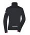 Dames Ladies' Sports Softshell Jacket Zwart/lichtrood 8407