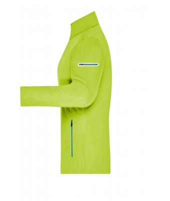 Femme Veste softshell sport femme Jaune-vif/bleu-vif 8407