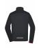 Men Men's Sports Softshell Jacket Black/light-red 8408