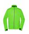 Heren Men's Sports Softshell Jacket Felgroen/zwart 8408