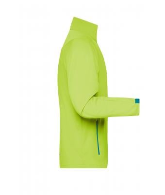 Heren Men's Sports Softshell Jacket Felgeel/felblauw 8408