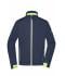 Herren Men's Sports Softshell Jacket Navy/bright-yellow 8408