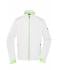 Herren Men's Sports Softshell Jacket White/bright-green 8408