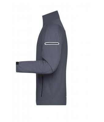 Heren Men's Sports Softshell Jacket Titan/zwart 8408
