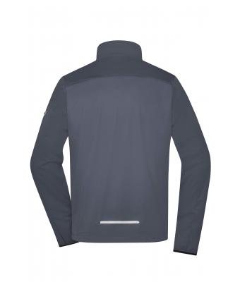 Heren Men's Sports Softshell Jacket Titan/zwart 8408