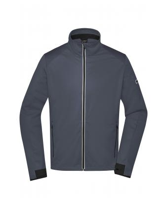Heren Men's Sports Softshell Jacket Titan/zwart 8408