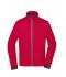 Heren Men's Sports Softshell Jacket Lichtrood/zwart 8408