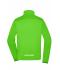 Heren Men's Sports Softshell Jacket Felgroen/zwart 8408