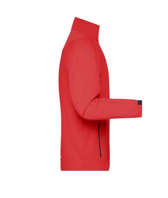 Herren Men's Sports Softshell Jacket Bright-orange/black 8408