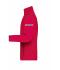 Heren Men's Sports Softshell Jacket Lichtrood/zwart 8408