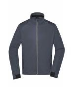 Men Men's Sports Softshell Jacket Titan/black 8408