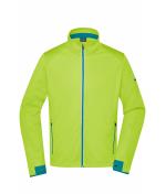 Homme Veste softshell sport homme Jaune-vif/bleu-vif 8408