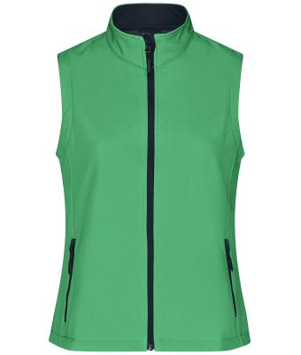 Femme Gilet softshell femme Vert/marine 8409