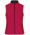 Ladies Ladies' Promo Softshell Vest Red/black 8409