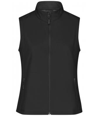 Damen Ladies' Promo Softshell Vest Black/black 8409
