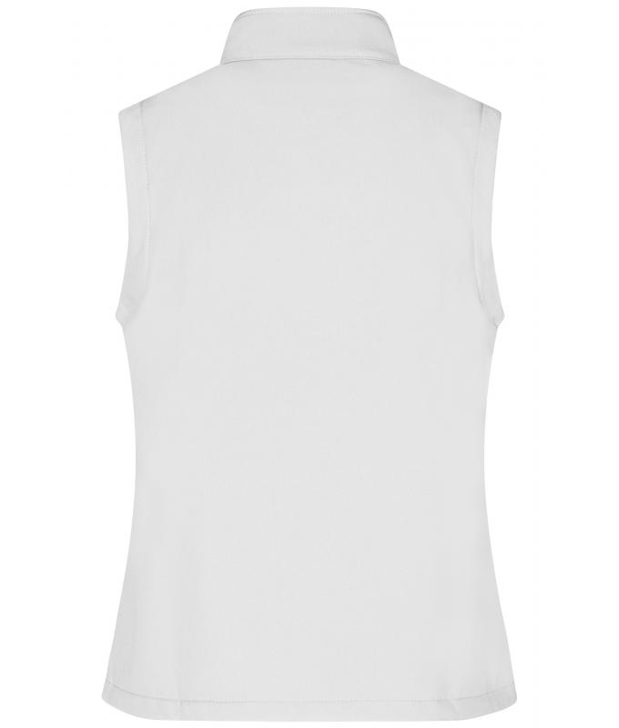 Damen Ladies' Promo Softshell Vest White/white 8409