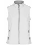 Damen Ladies' Promo Softshell Vest White/white 8409