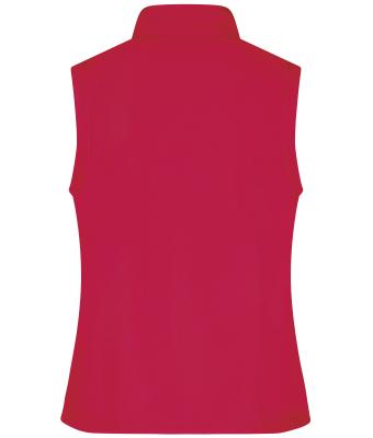 Dames Ladies' Promo Softshell Vest Rood/zwart 8409