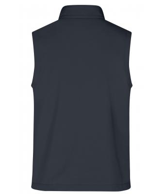 Homme Gilet softshell homme Gris-fer/rouge 8410