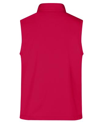 Men Men's Promo Softshell Vest Red/black 8410