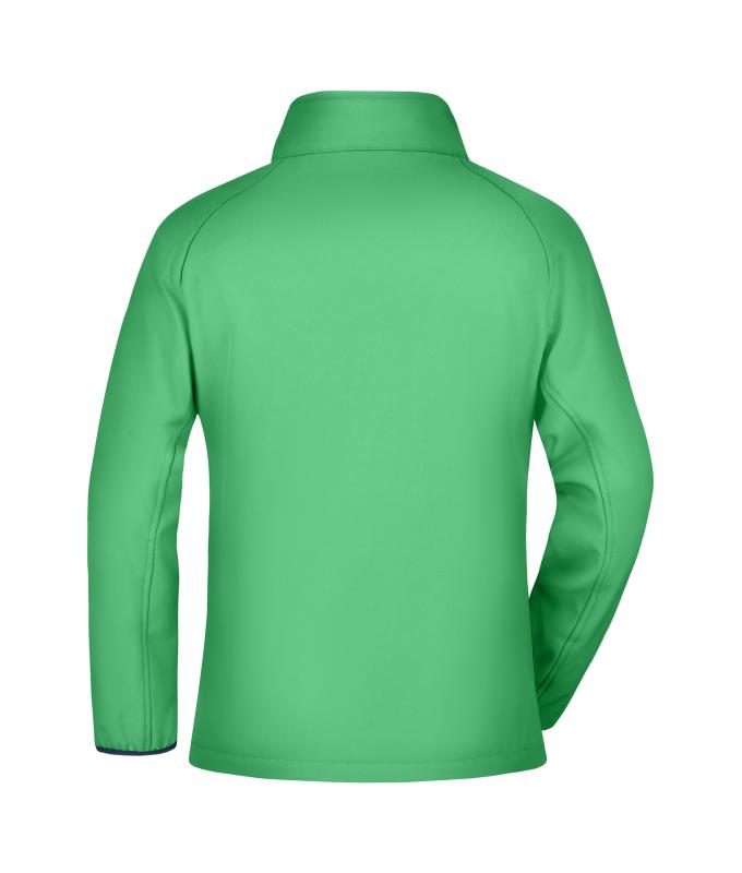 Damen Ladies' Promo Softshell Jacket Green/navy 8411