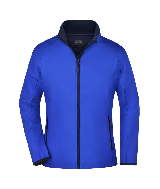 Damen Ladies' Promo Softshell Jacket Nautic-blue/navy 8411