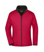 Damen Ladies' Promo Softshell Jacket Red/black 8411