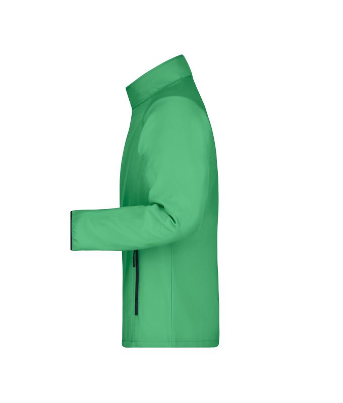 Herren Men's Promo Softshell Jacket Green/navy 8412