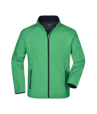 Heren Men's Promo Softshell Jacket Groen/navy 8412