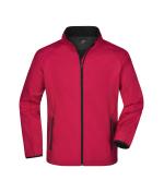 Herren Men's Promo Softshell Jacket Red/black 8412