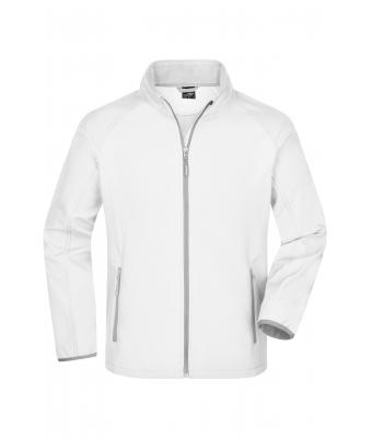 Herren Men s Promo Softshell Jacket White white Daiber