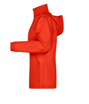 Femme Veste coupe vent femme Orange-vif 8380