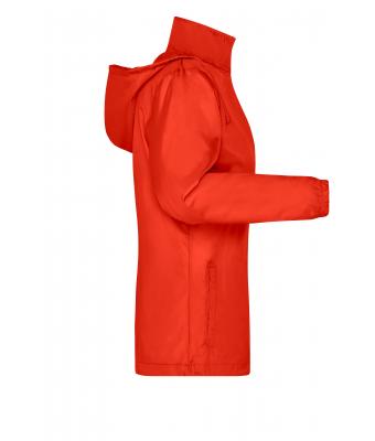 Femme Veste coupe vent femme Orange-vif 8380