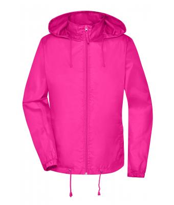 Femme Veste coupe vent femme Rose-vif 8380